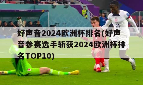 好声音2024欧洲杯排名(好声音参赛选手斩获2024欧洲杯排名TOP10)